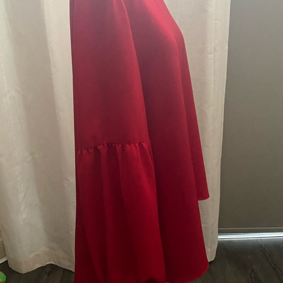 ๐ 2 for $20sale ๐ IMNYC Bright red balloon sleeve blouse - Picture 4 of 7